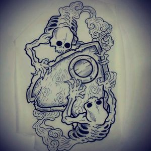 Ouija and ghost'sDisponible for tattoo
