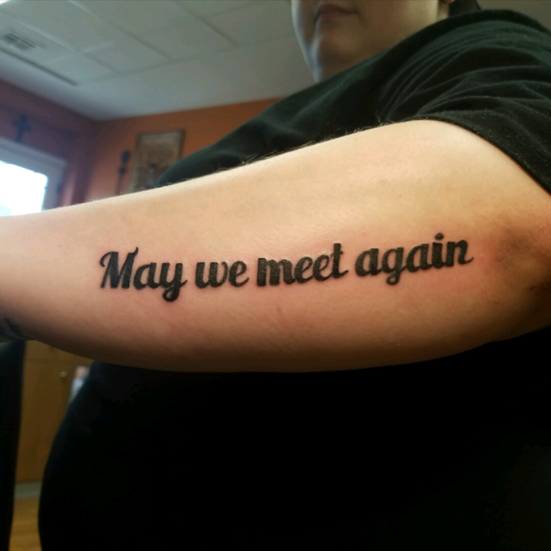 Tattoo lexa clark clexa 100 the may we meet again Womens TShirt   Spreadshirt