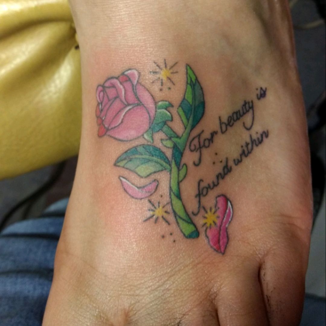 Beauty and the Beast Tattoo Quotes to Inspire You