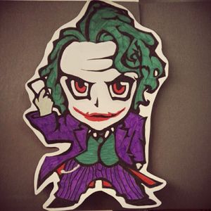 The Joker from Batman #thejoker #batman #mydrawing #futuretattooinspiration