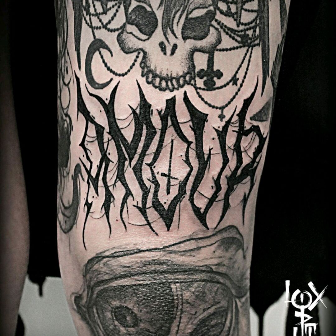Hours black metal tattoo 3 Best