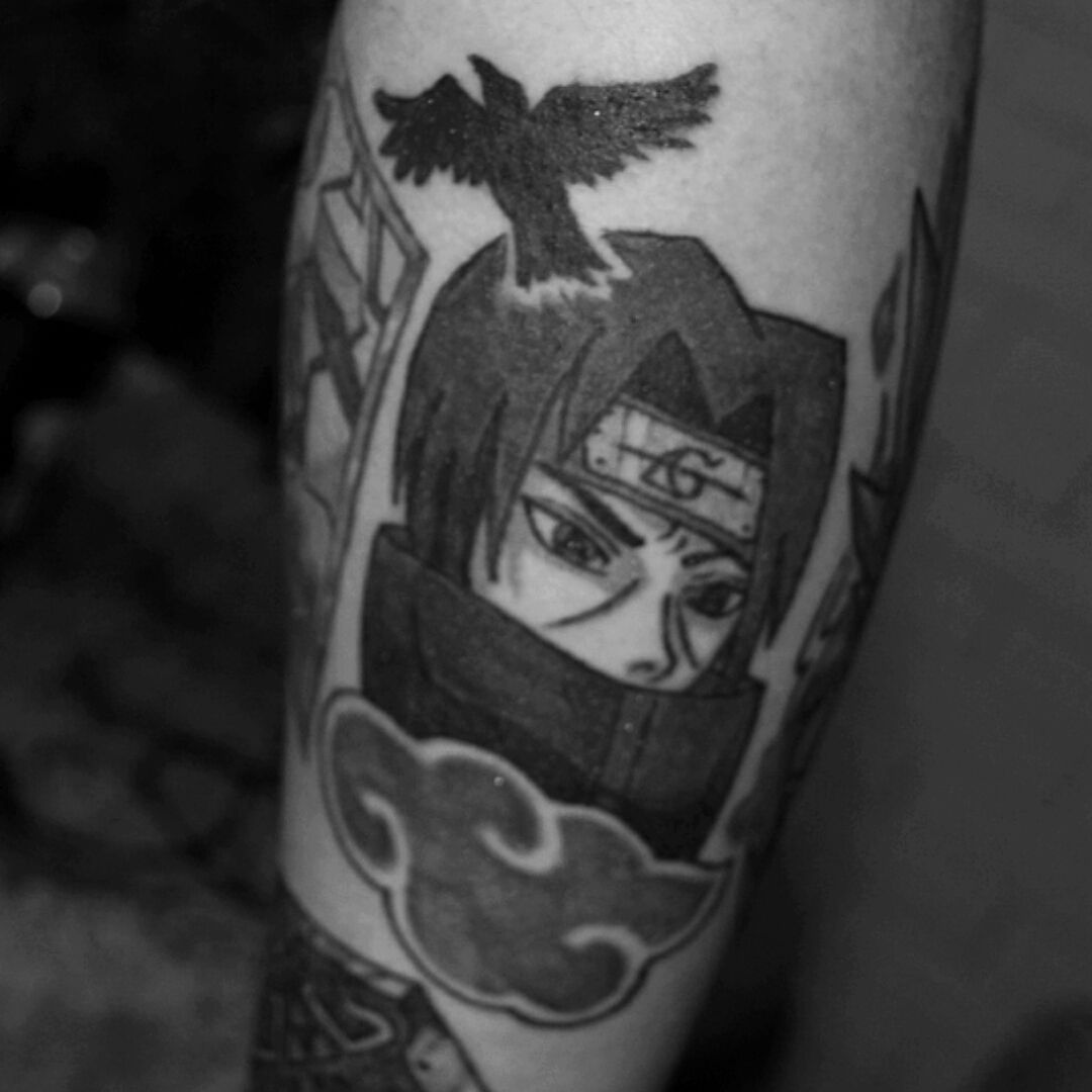 Tattoo uploaded by BOGDAN TATTS Poland Gdansk • #naruto #narutotattoo  #itachi #itachitattoo #animetattoo #anime #animeinspired • Tattoodo