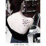 Some birds on the back and neck Instagram: @karincatattoo #necktattoo #womantattoo #tattooedgirls #tattedgirl #bird #tattoo #birdtattoo #backtattoo #girltattoo #bigtattoo #tattooart #art #artist #paint