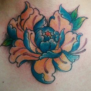 #tattoo #ink #inked #loto #flower #oriental #neotraditional #neo #traditional #colour #tatuaje #chile