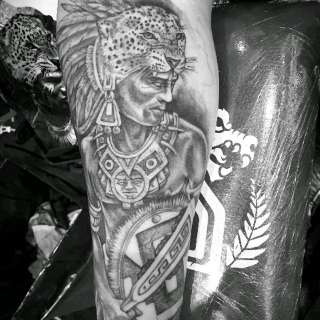 Share More Than Aztec Warrior Holding Woman Tattoo Super Hot Thtantai