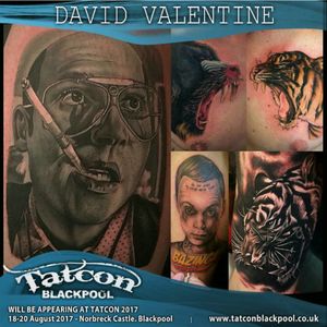 Looking forward to Blackpool tatcon this year, come say hi if you're there ✌#tigertattoo #tattoosleeve #realistictattoo #rosetattoo #portrait #blackpooltatcon  #girlswithtattoos #tattoos #tattooartist #tattoostudio #tattooart #bodyart