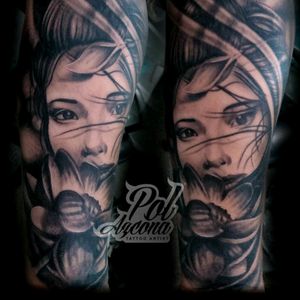 Geisha tattoo Tattoo by Pol Buenos aires - Argentina#polazcona