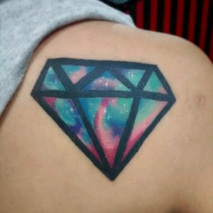 Healed tattoo Cosmic diamond...