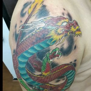 Dragon cover up