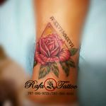 #rafatattoo #fullcolor #rose #worldfamoustattooink #akashacartriges