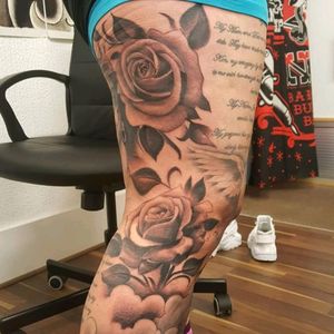 Some roses done by andy harris! #tat #tatted #tattoo #tattoos #tattooed #tattooart #tattooing #tattooist #tattooidea #tattoolife #tattoolove #tattooshop #tattooflash #tattooartist #tattoolovers #tattoosleeve #tattoosofinstagram #art #artist #ink #uktattooist #uktattoo #northwales #rhyl #sketch