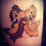 Bigger chip and Dale tattoo