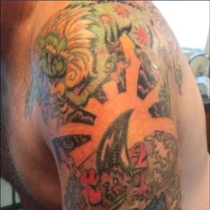 Japanese halfsleeve cover up