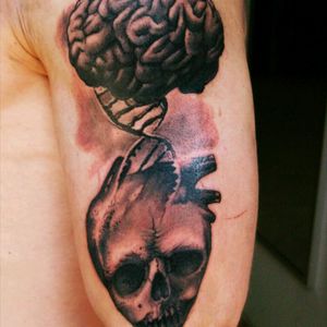 #brain #heart #dna #skull #arm