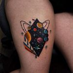 Galaxy by David Code #tattoodo #TattoodoApp #tattoodoBR #galaxia #galaxy #planetas #planets #colorida #colorful #céu #sky #nerd #DavidCode