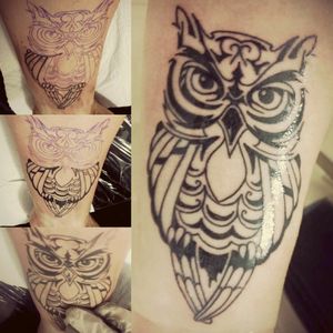 Owl #1 #brasil #owltattoo #owl