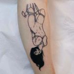 Shibari by @sad_amish_tattooer #nsfw #shibari #bondage #blackwork