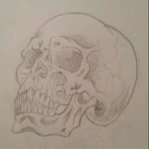 Skull design sketch #skull