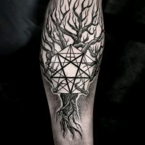Only black and white for me...upper arm