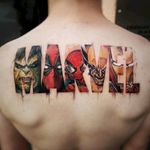Marvel tribute by Daniele Maiorano #tattoodo #TattoodoApp #tattoodoBR #nerd #geek #marvel #hd #comics #hulk #deadpool #homemaranha #spoderman #wolverine #homemdeferro #ironman #colorida #colorful #DanieleMaiorano