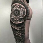 Tattoo sleeve by Nathan Mould #tattoodo #TattoodoApp #tattoodoBR #tatuagem #tattoo #geometria #geometry #NathanMould