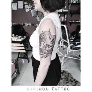 PhoenixInstagram: @karincatattoo#sleevetattoo #tattoo #ink #tattooed #tattoos #tatted #tattoostudio #tattoolove #tattooart #tattooartist #inkedup #istanbul #phoenix #phoenixtattoo