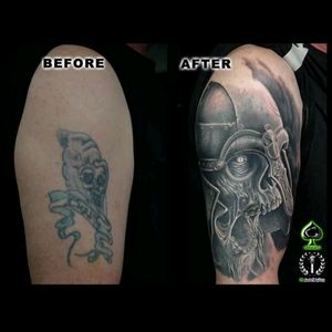 Cover - up Half healed