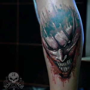 #tattoo #tattooart #tattooed  #joker #eviljoker  #jokertattoo  #colorful #colourtattoo  #watercolorart #watercolortattoo  #KostasKatsiavos