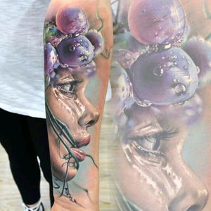 By Sandra Daukshta#tattoodo #TattoodoApp #tattoodoBR #tatuagem #tattoo #realismo #realism #colorida #colorful #SandraDaukshta