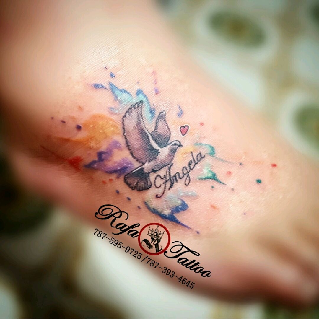 Dove Tattoos With Names