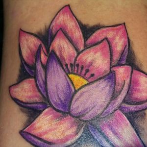 By MeJolly good Fun#lotus #colortattoo