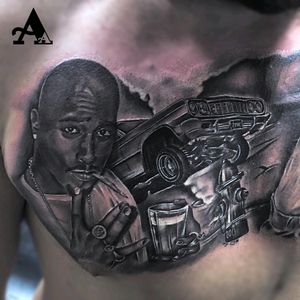 😉 Artista: Antonio Alarcon #thebesttattooartists #thespaintattoobible #thebestspaintattooartists #tattoo #tatuaje #wcw #artists_magazine #artist #davidmiguelangel #cheyennetattooequipment #ink #art_collective #artist #tattoos #photooftheday #inkonsky #balmtattoo #tattoomachine #tattooed #tattooist #2pac #2pactattoo