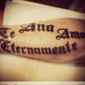 Primer tattoo.. El cliente estaba loco de amor... #ink #inked #tintas #dynamic #inkdynamic #Black #love #tatuajes #tattoos #tattoo  #ink #ana #blackwork