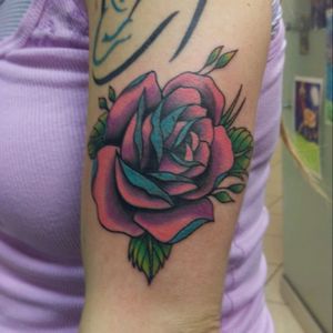 Neo traditional rose