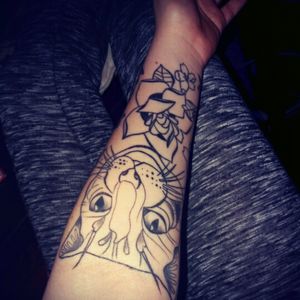 #cat #arm #tattoo #MyTattoo
