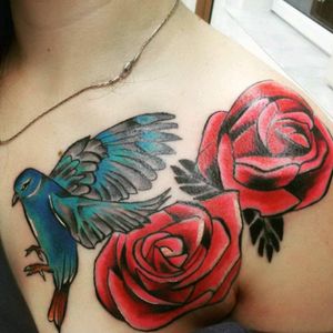 #birthflower #roses #tattoo