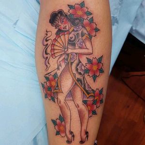 Tattoo by rise and shine tattoo club