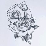 #geometric #geometry #roses #rosas #flowers #flores