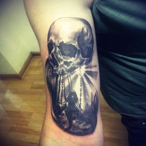 #tattooskull#tattoodark