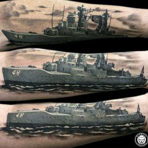 Warship Tattoo