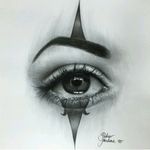 #PedroMedina #Clow #Eye #Chicano #Drawing #Pen #Art #Realism