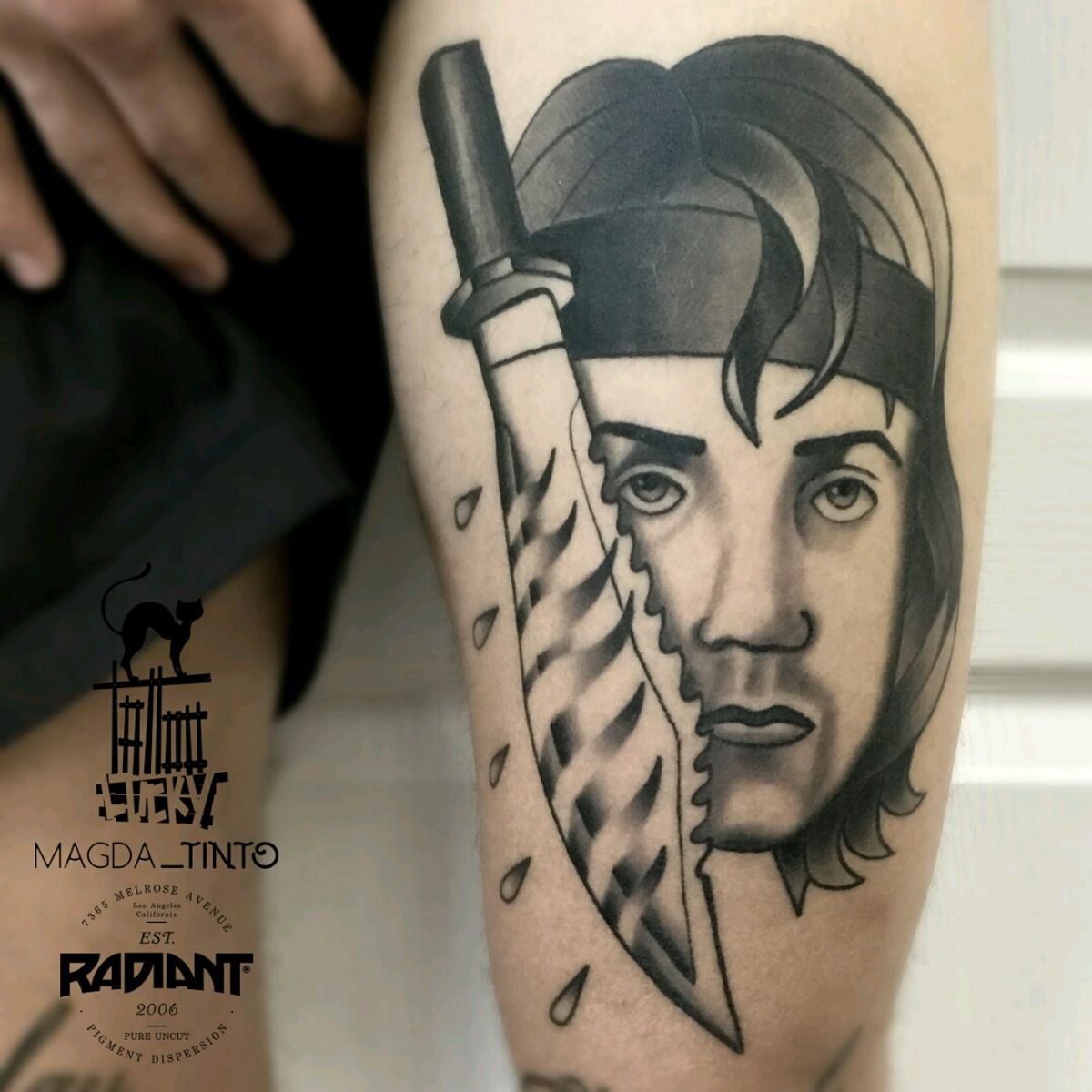 Tattoo uploaded by Magda Tinto • John Rambo healed traditional 