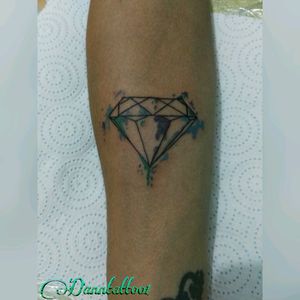 #diamondtattoo #diamond #diamante #tatuajediamante #acuarella #acuarelatattoo #tattooacuarela #tatuacuarela #💎
