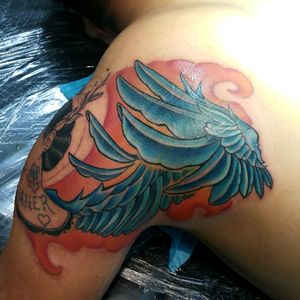 In the progress  #tattoo #tattoos  #tat #toptags #ink #inked #tattooed #tattoist #coverup #art #design #instaart #instagood #sleevetattoo #handtattoo #chesttattoo #photooftheday #tatted #instatattoo #bodyart #tatts #tats #amazingink #tattedup #inkedup