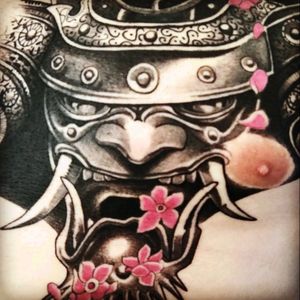 Tattoo ARTIST Dallier / Brazil #samurai #blackandgraytattoo #tattoos #Tattoodo