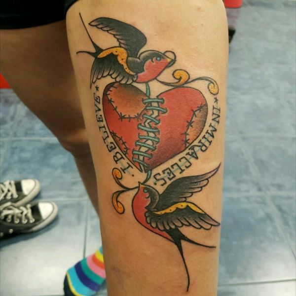 Tattoo from Black Heart Tattoo