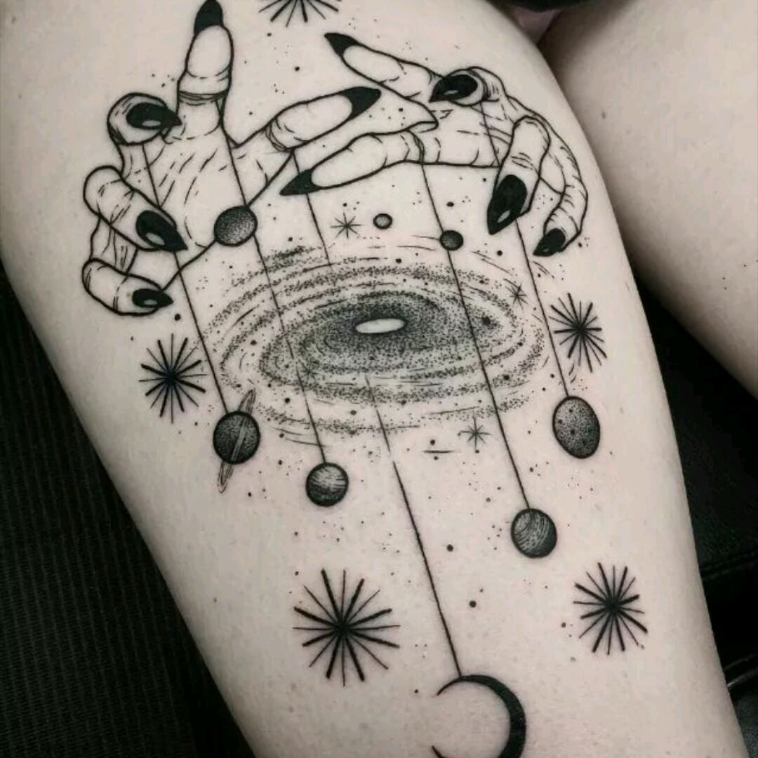 Spiral Galaxy by Dillon Forte TattooNOW