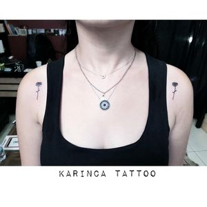 Daisies 🌼 Instagram: @karincatattoo #daisy #tattoo #shoulder #tattoos #tatted #inked #inkedup #dövme #istanbul #tattooer #tattooartist #tattooidea #smalltattoo #minimaltattoo #little #woman #girl #idea