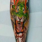 Neo Japanese by Peter Lagergren#tattoodo #TattoodoApp #tattoodoBR #tatuagem #tattoo #neojapones #neojapanese #neworiental #tigre #tiger #colorido #colorful #PeterLagergren