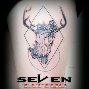 #seventattooleiria #leiria #tatuagem #tattoo #caveira #skull